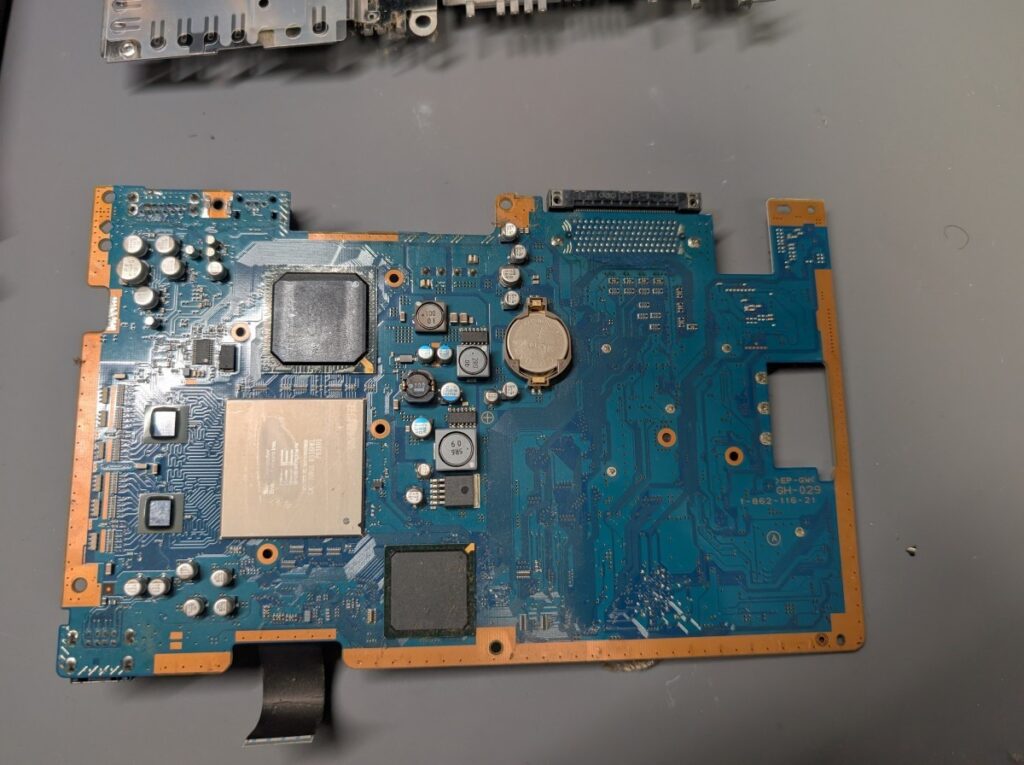 SCPH-50000のメイン基板の写真