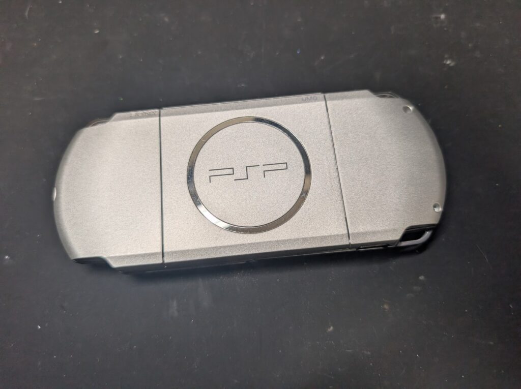 PSP-3000の裏側の写真