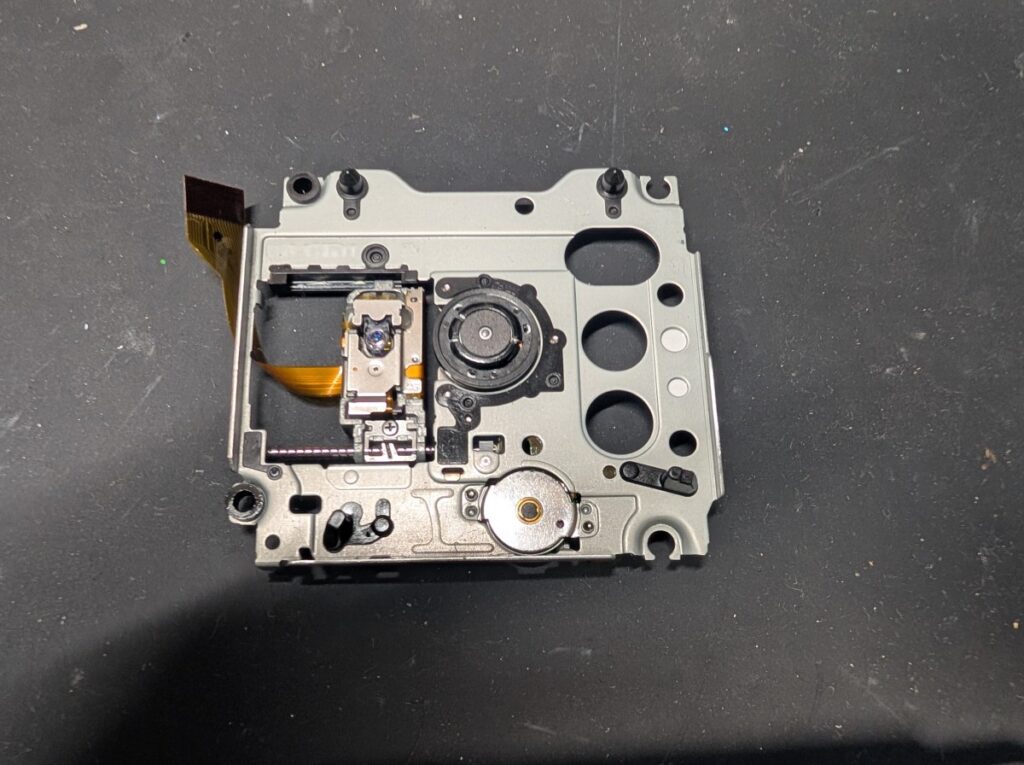 PSP-3000のUMDドライブの写真