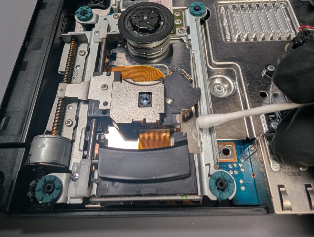 SCPH-90000のドライブメンテナンス時の写真