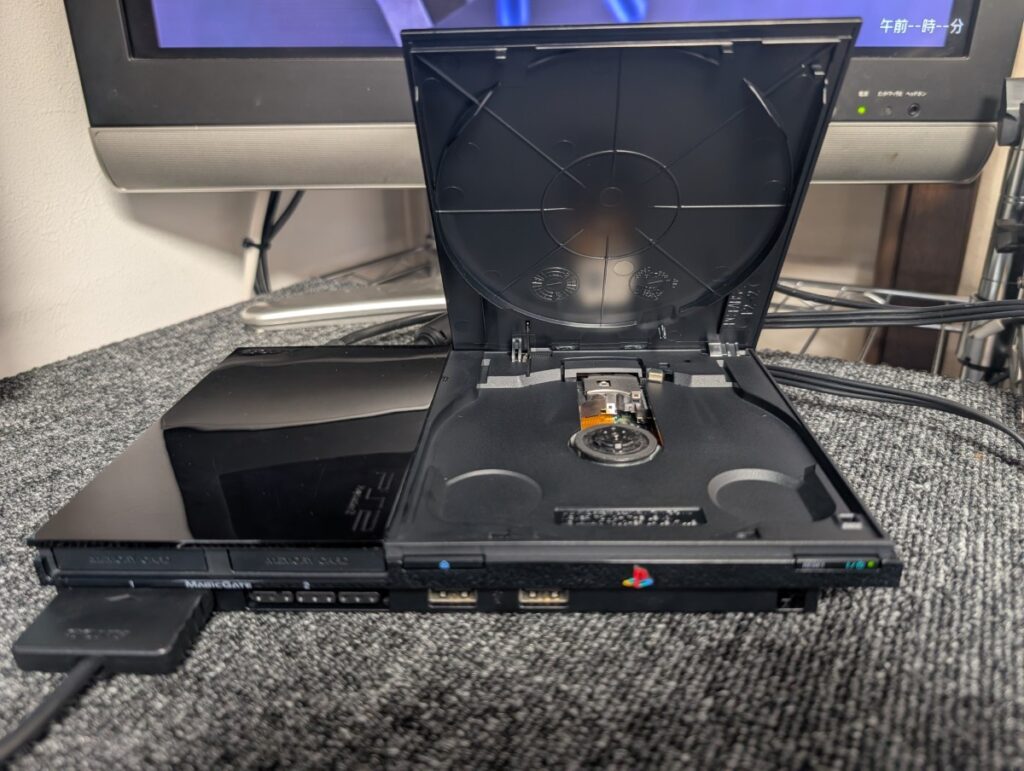 SCPH-90000の修理完了時の本体の写真