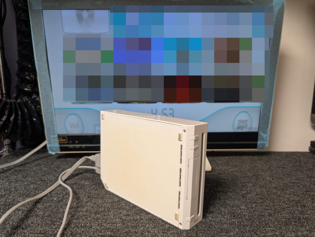 Wiiの修理後の写真