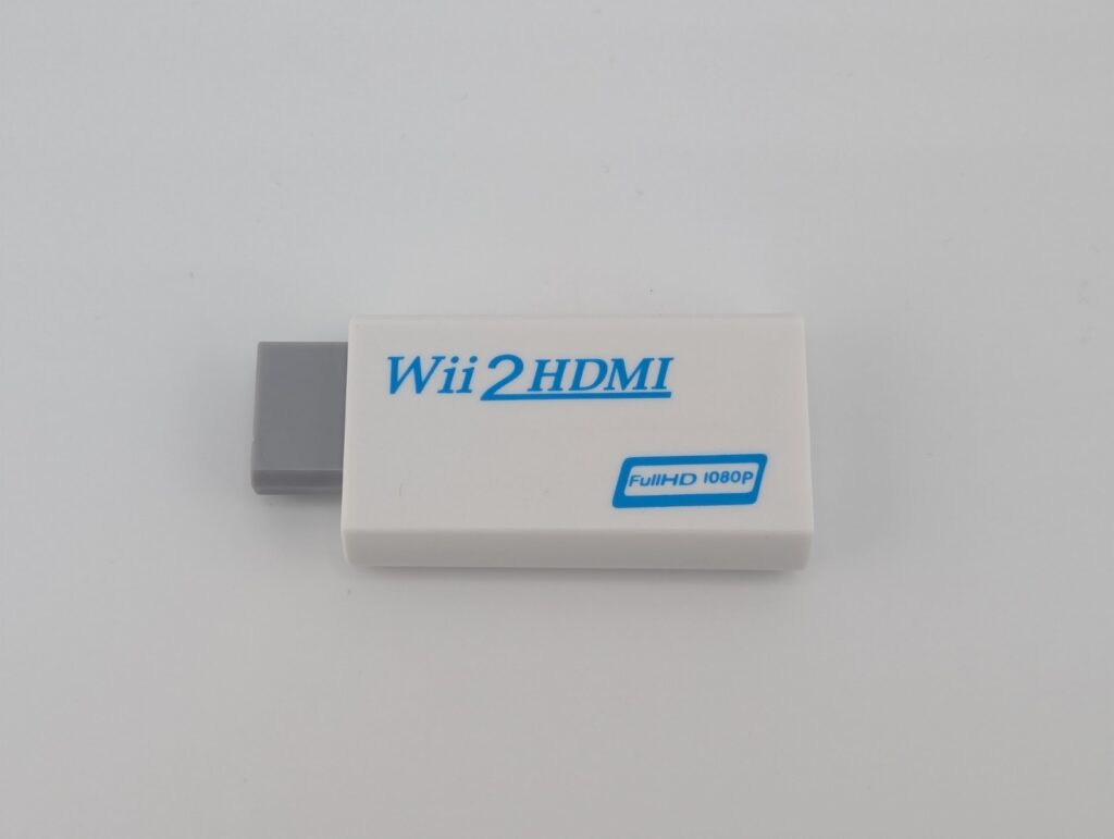 WiiのHDMI変換器の写真